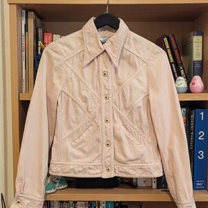 Vintage 1970's Roncelli Pink Denim Jacket